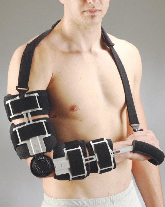 Ортез для ліктя Aurafix 305 регулюємий з шарніром Дніпро - фото 1