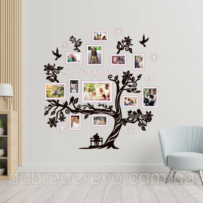 Семейное дерево My family на 12 фото рамок, Родовое дерево My family Вижница - изображение 4