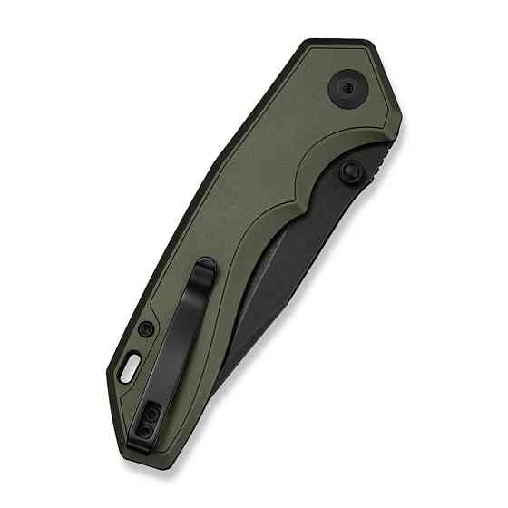 Ніж складаний туристичний Civivi Elite Brova, (8.7 см) CPM S35VN / Aluminum зелений Київ
