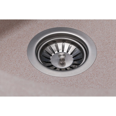 Мойка кухонная GRANADO RONDA avena з сифоном (470*490mm.) (gr2202) Винница - изображение 3