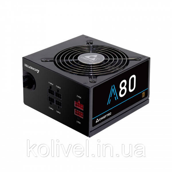 БЖ 550W Chieftec A-80 CTG-550C, 120mm, >85%, Modular, Retail Box (CTG-550C) Киев - изображение 1