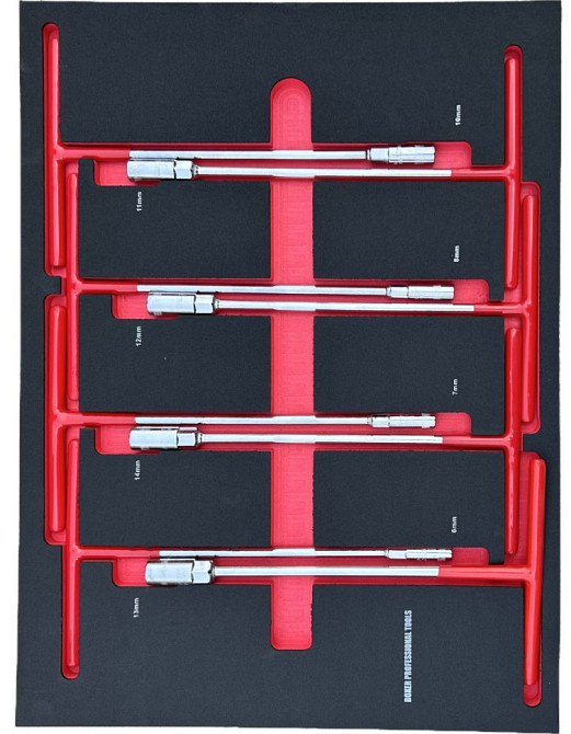BX-015 Сервисный Шкаф с Инструментами 356 Элементов, 7 Ящиков, Металлическая, Комплект для Мастерской Одесса - изображение 6