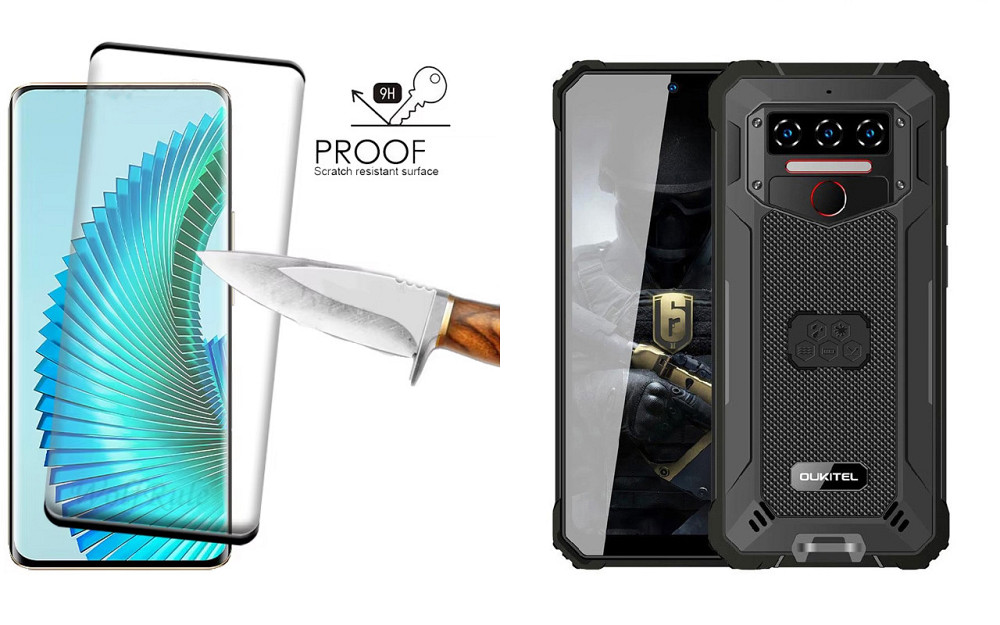 Захисне скло HyperGlass Pro для Oukitel WP23, WP23 Pro – максимальна чутливість та захист Київ - фото 2