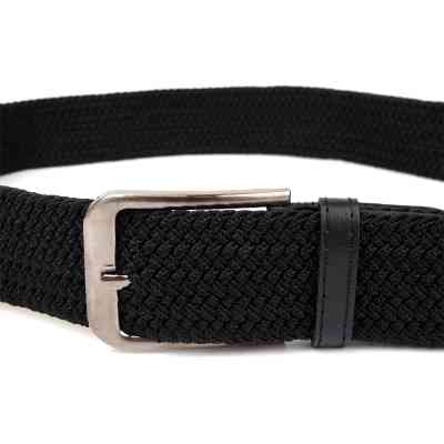 Ремень Vintage Текстильный Черный (20521) Винница