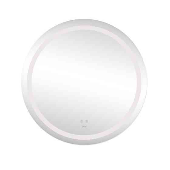 Дзеркало кругле для ванної Lidz Aria R800 з LED-підсвіткою Touch, з антизапотіванням LD78LR800 Харків
