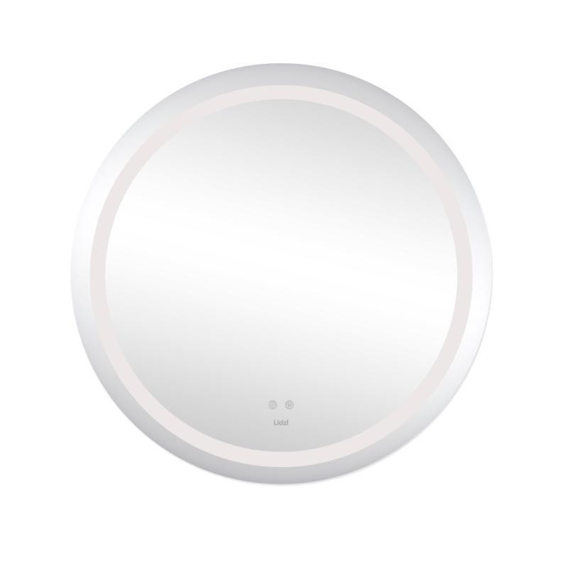 Дзеркало кругле для ванної Lidz Aria R800 з LED-підсвіткою Touch, з антизапотіванням LD78LR800 Харків - фото 3