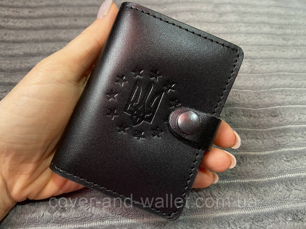 Кожаная женская обложка для авто документов и ID-паспорта ST Leather Киев - изображение 2