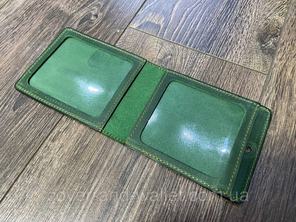 Шкіряна обкладинка на посвідчення Територіальна опора (ДФТГ) Київ - фото 6