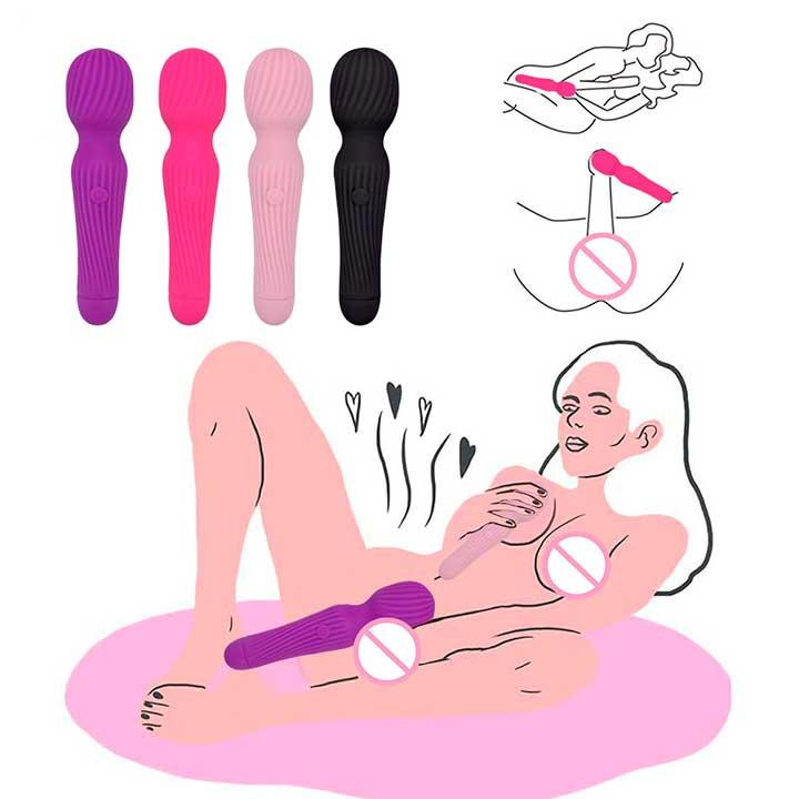 Багатофункціональний ребристий вібратор Фуксія Вінниця - фото 5