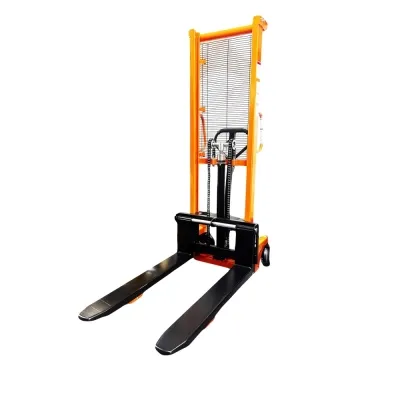 Штабелер GTM гидравлический 1000кг, подъем-1,6м, длина вил 1,15м (SFH1016E) Винница