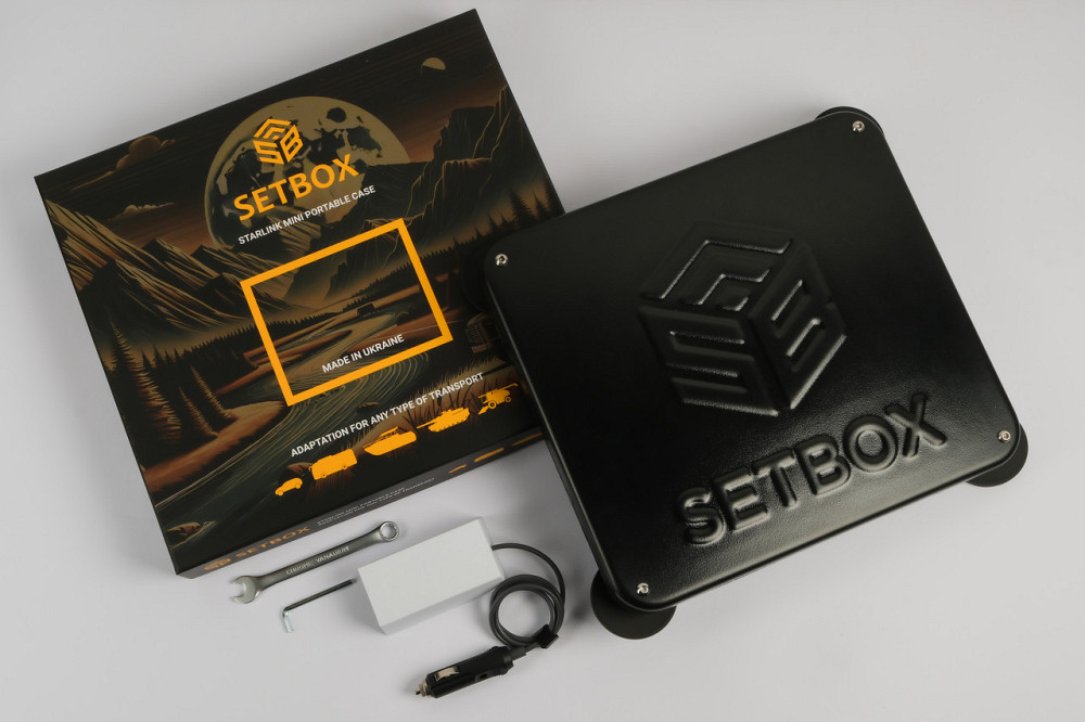 Корпус Setbox для Starlink Mini на авто для самостійного складання (коробка, інструкція, повністю готовий комплект) Чорний Київ - фото 9