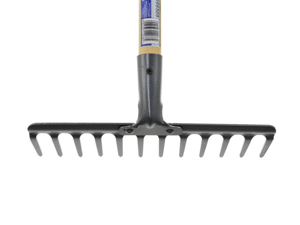 Граблі металеві "GEKO" 30 см на 12 зубів з держаком 130см Киев - изображение 2