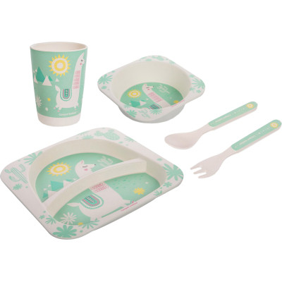 Набір дитячого посуду Canpol babies Lama бамбуковий 5 предмети (9/213) Вінниця - фото 1