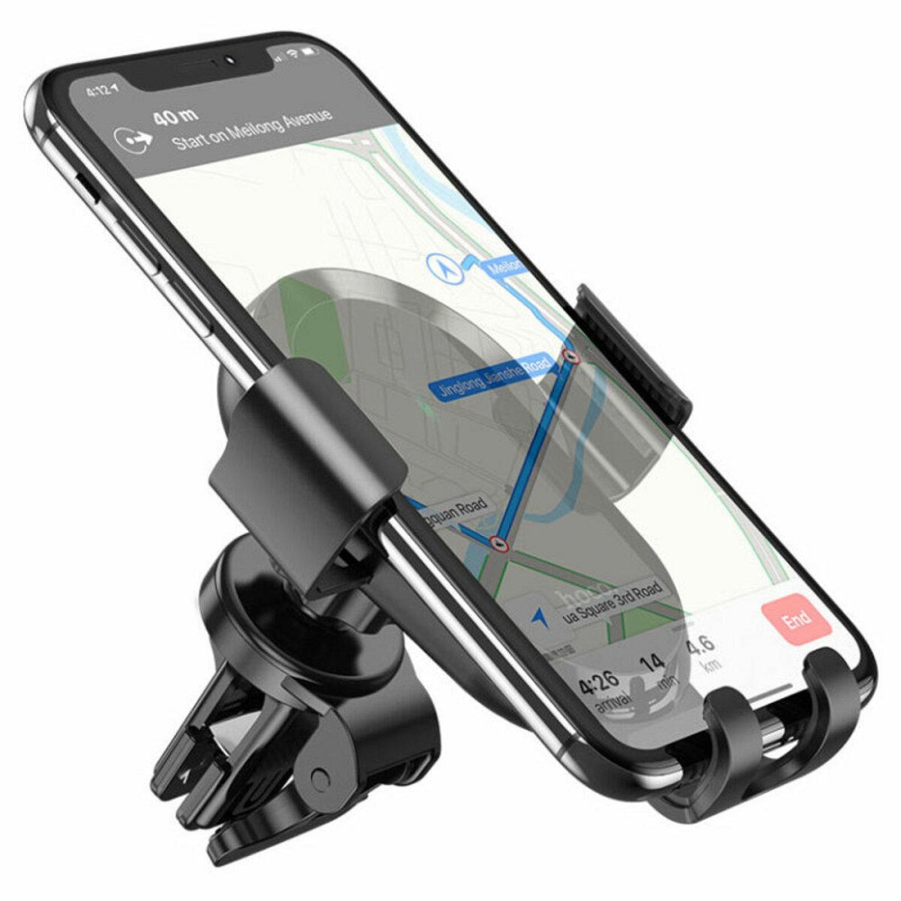 Автомобильный держатель крепление подставка для телефона смартфона + беспроводная зарядка HOCO CA105 Guide Одесса - изображение 7