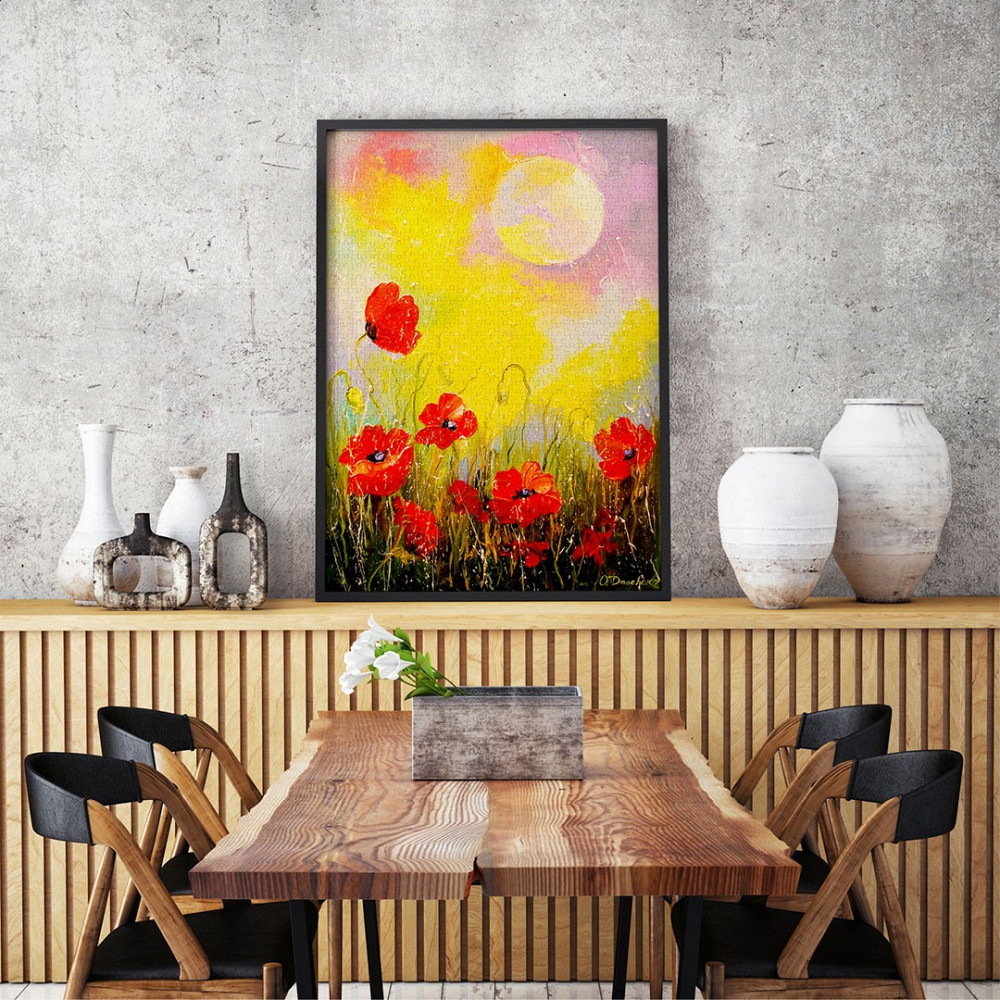 Пазл Маки в місячному світлі - Poppies in the Moonlight (Enjoy-1823) Київ - фото 7