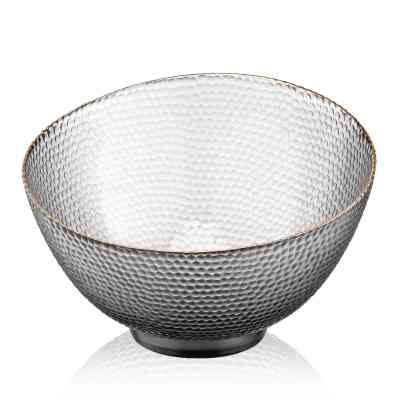 Салатник Ardesto Commelina 22см, скло, сірий (AR5019) Вінниця