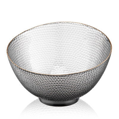 Салатник Ardesto Commelina 22см, скло, сірий (AR5019) Вінниця - фото 2