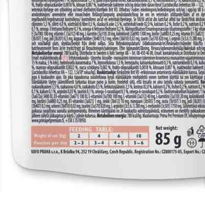 Вологий корм для кішок Brit GF VetDiets Renal з лососем 85 г (8595602566709) Вінниця