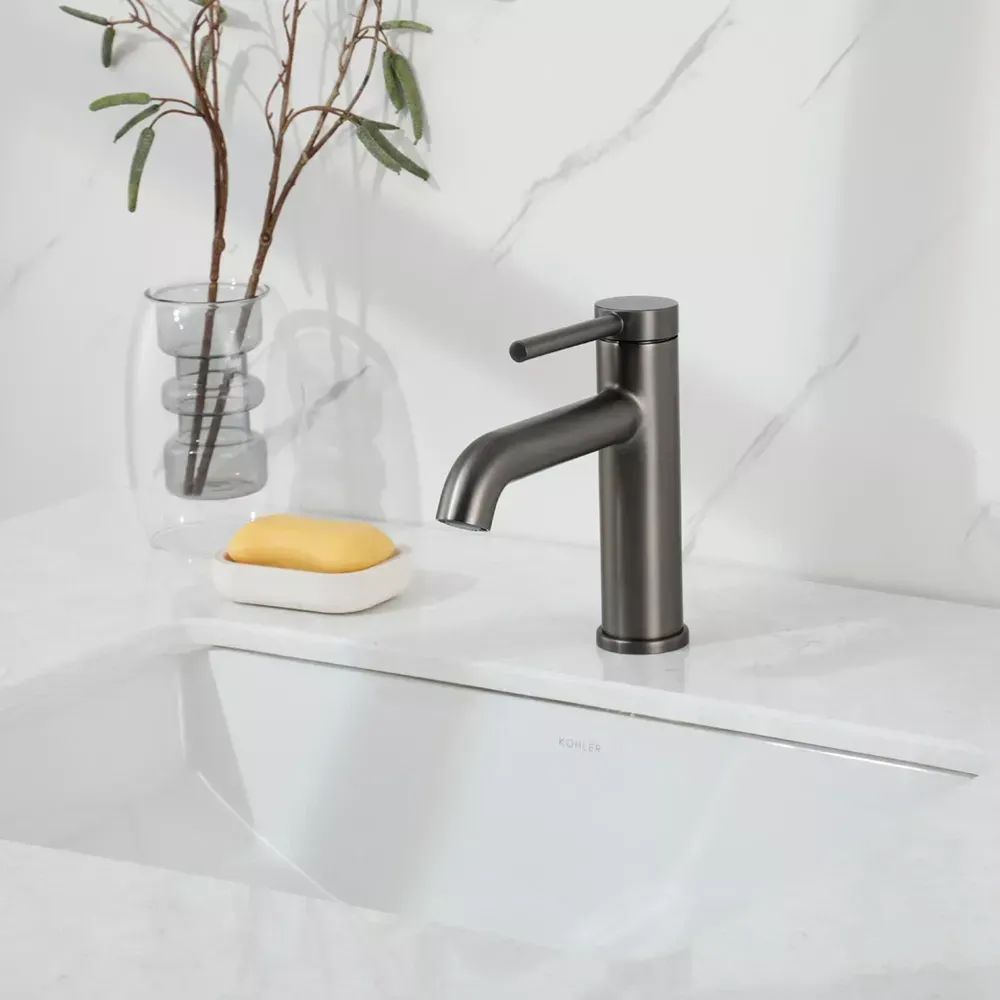 Змішувач для раковини Gappo G1006-9 графіт Київ - фото 2