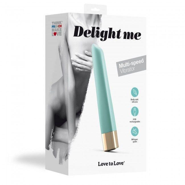 Мощный минивибратор Love To Love Delight Me Menthe с мягким кончиком, 16 режимов работы Sex Aura Киев - изображение 5