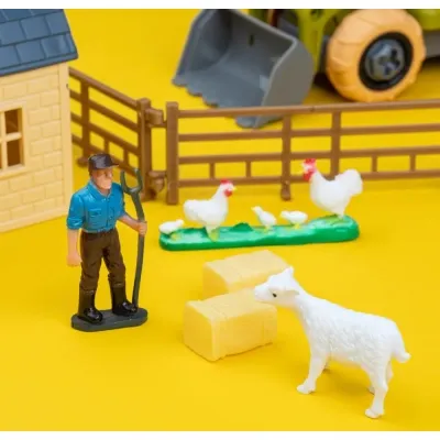 Ігровий набір Otamanko Веселий хутір (трактор із причепом і ферма з вівцями та курми) (8817K) Вінниця - фото 12