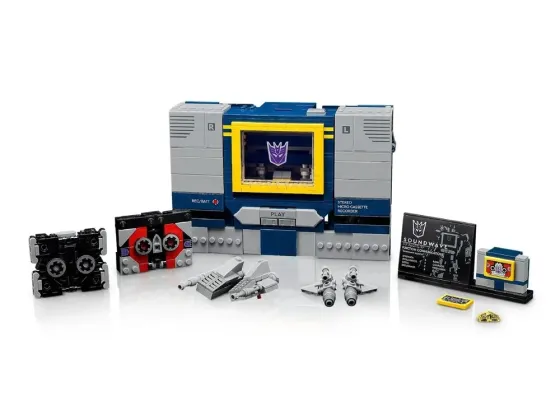 Конструктор Icons Transformers: Саундвейв (10358), 1505 деталей сумісний із lego-лого. Київ