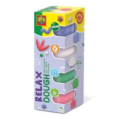 Набор для творчества Ses Feel good dough - Пастель (4 баночки Незасыхающая масса для лепки) (00514S) Винница