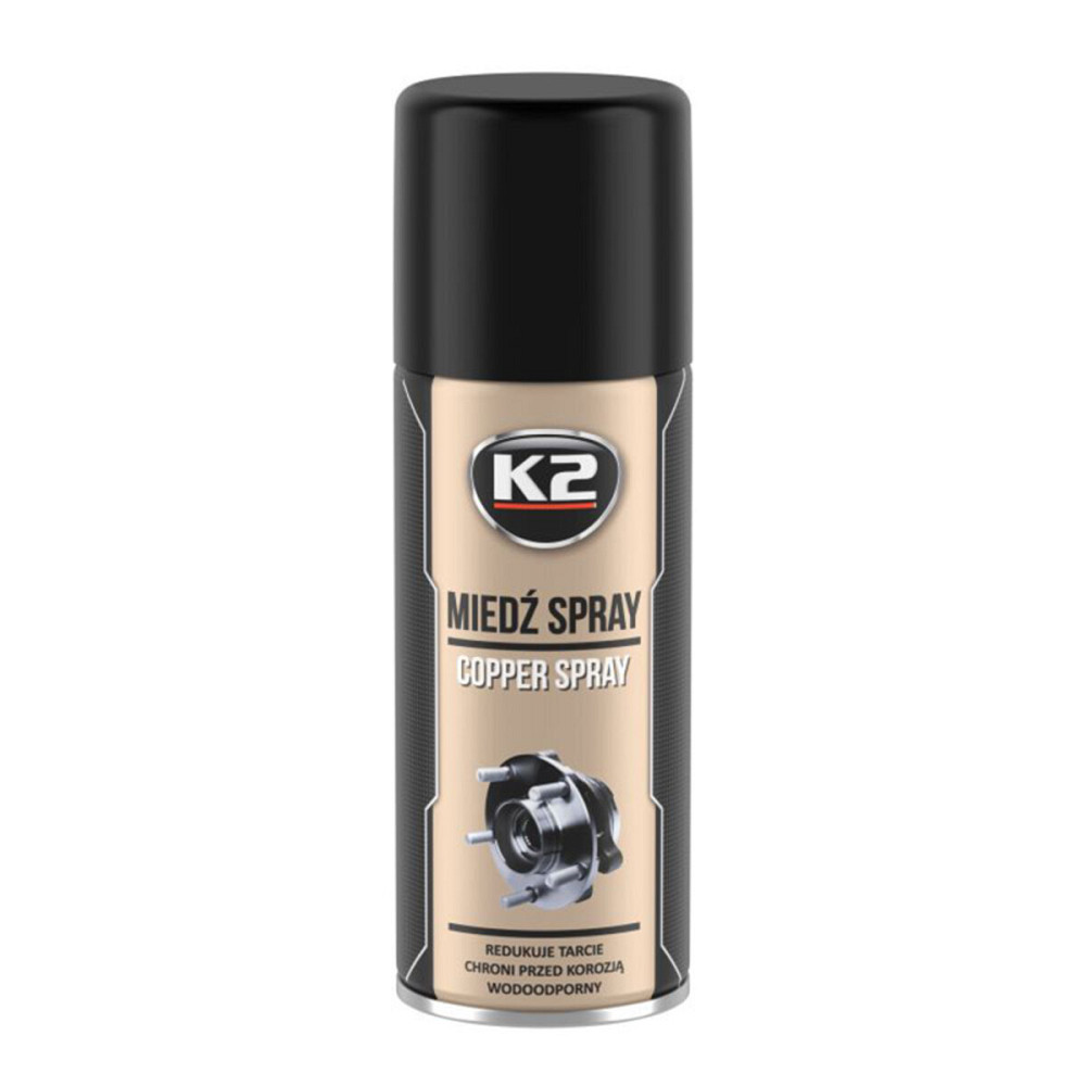 Змазка універсальна K2 PRO Copper Spray рідка мідна коричнева аерозоль 400мл Киев - изображение 1