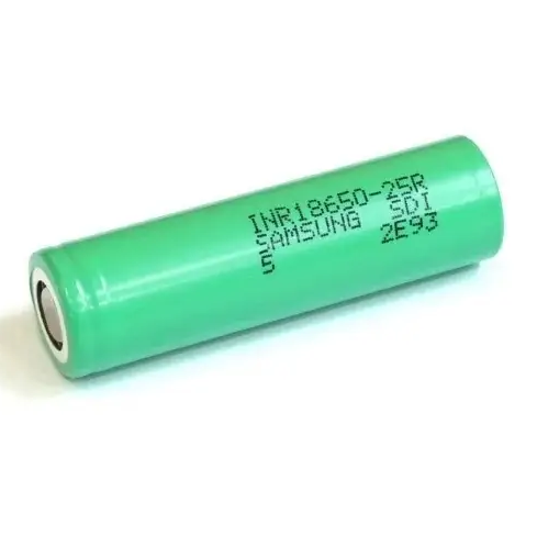 Аккумулятор 18650 Samsung INR18650-25R 2500mah (20А) Зеленый Киев - изображение 1