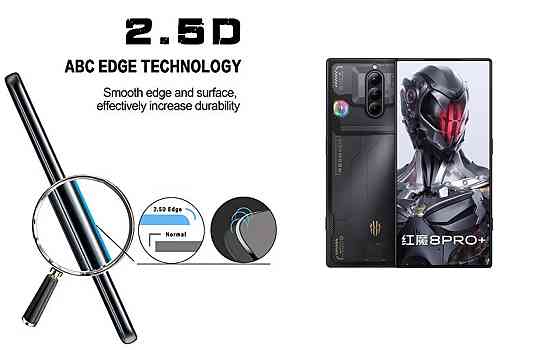 Захисне скло ArmorGlass для nubia Red Magic 8 Pro, Red Magic 8S Pro – стійке до подряпин та ударів Київ