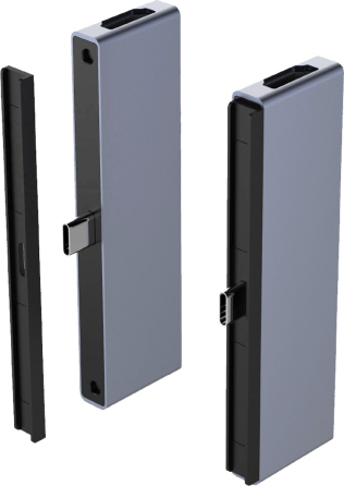 Концентратор USB C 6в1 для iPad Pro и iPad Air HDMI - считыватель SD-карт - USB 3.0 - Aux Киев