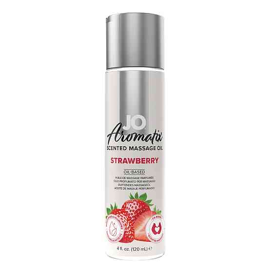 Массажное масло Aromatix Scented Massage Oil Strawberry 120 ml Sex Aura Киев
