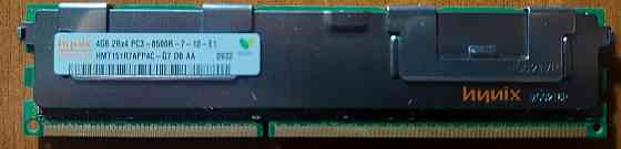 Модуль пам'яті HYNIX 4 ГБ 2RX4 PC3-8500R ECC DDR3-1066 (HMT151R7AFP4C-G7) Дніпро