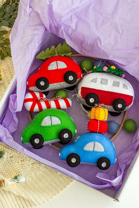 Дитячий мобіль на ліжечко «Новорічний» Київ - фото 5