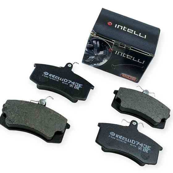 Колодки 2108, 2109, 21099, 2113-2115 передние (Dafmi Intelli - мягкая) (к-кт 4 шт) тормозные Мукачево