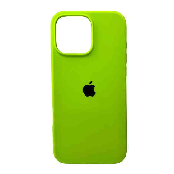 Чохол для смартфона Silicone Full Case AA Open Cam for Apple iPhone 16 Pro Max 24,Shiny Green Киев