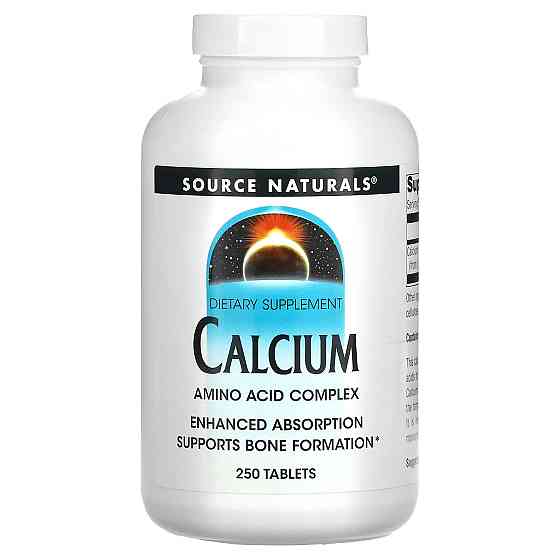 Кальций, Calcium, Source Naturals, 250 таблеток Луцк