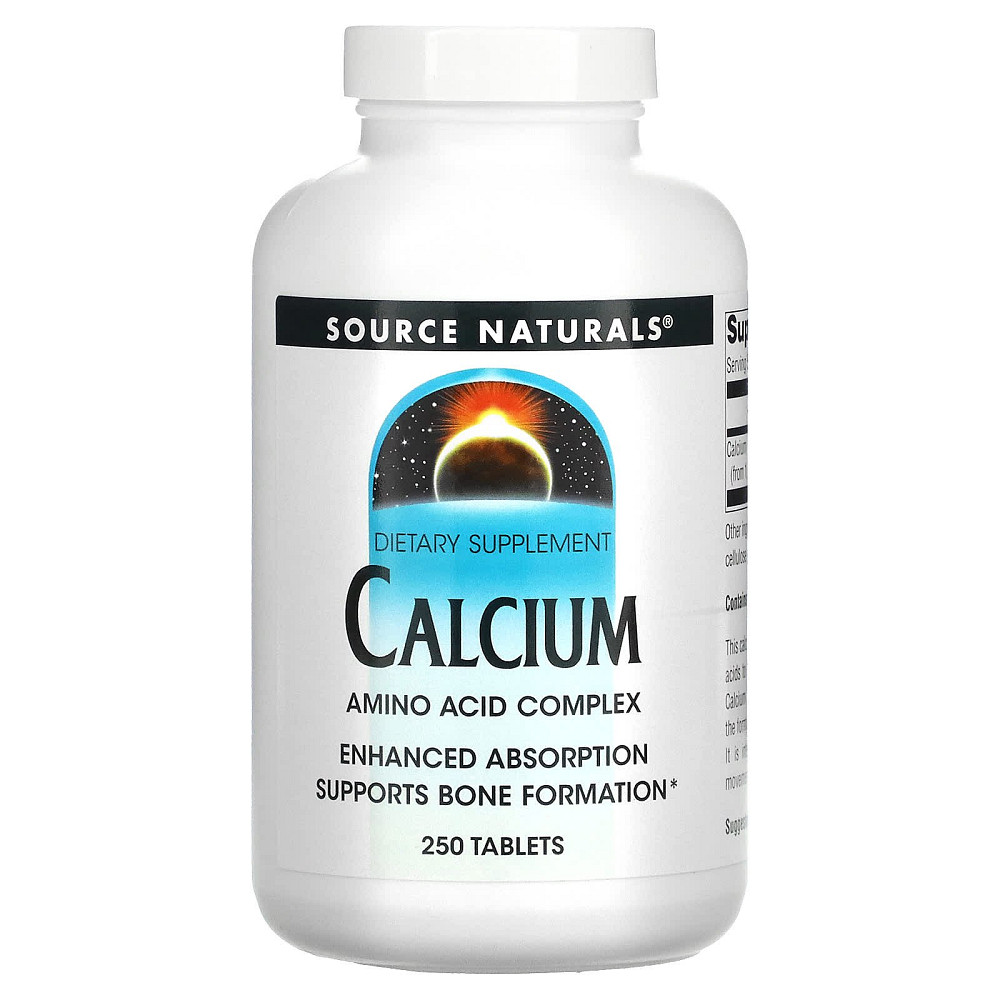 Кальций, Calcium, Source Naturals, 250 таблеток Луцк - изображение 1