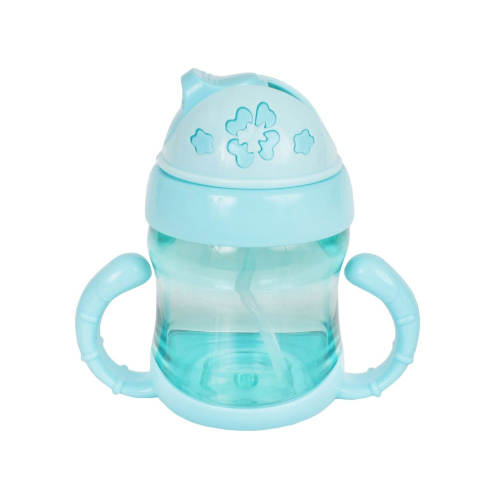 Дитячий поїльник з трубочкою MGZ-0321 (Turquoise) 150 мл Вінниця - фото 1