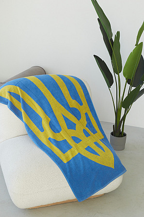 Рушник з патріотичним дизайном Ideal Textile 70х140 см у подарунковому упакуванні (56860971) Чернівці - фото 6