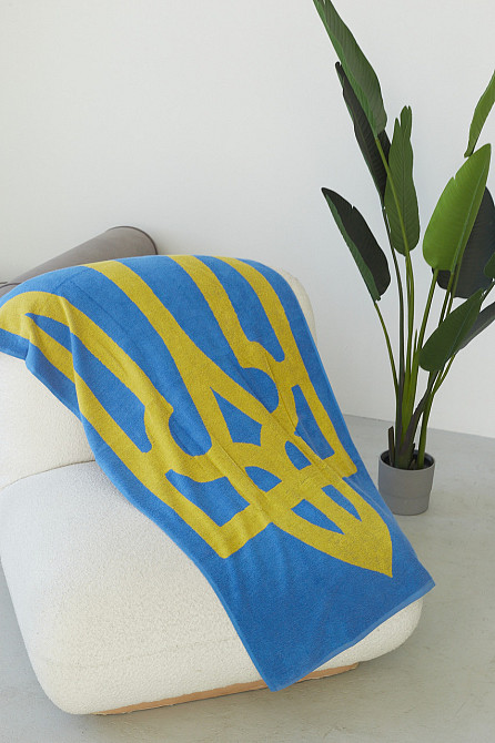 Рушник з патріотичним дизайном Ideal Textile 70х140 см у подарунковому упакуванні (56860971) Чернівці - фото 6