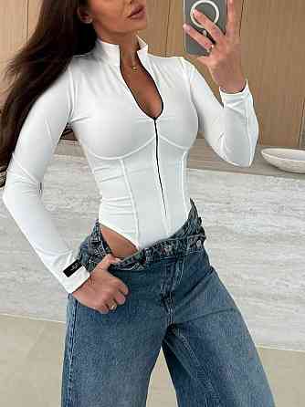 Жіночий універсальний боді з довгим рукавом мікродайвинг Одеса