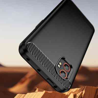 Чохол до мобільного телефона BeCover Carbon Series Samsung Galaxy XCover7 Pro SM-G766B Black (713559) Вінниця