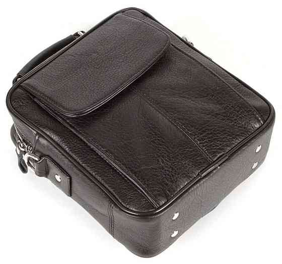 Сумка SHVIGEL 00875 з високоякісної шкіри Чорна Київ