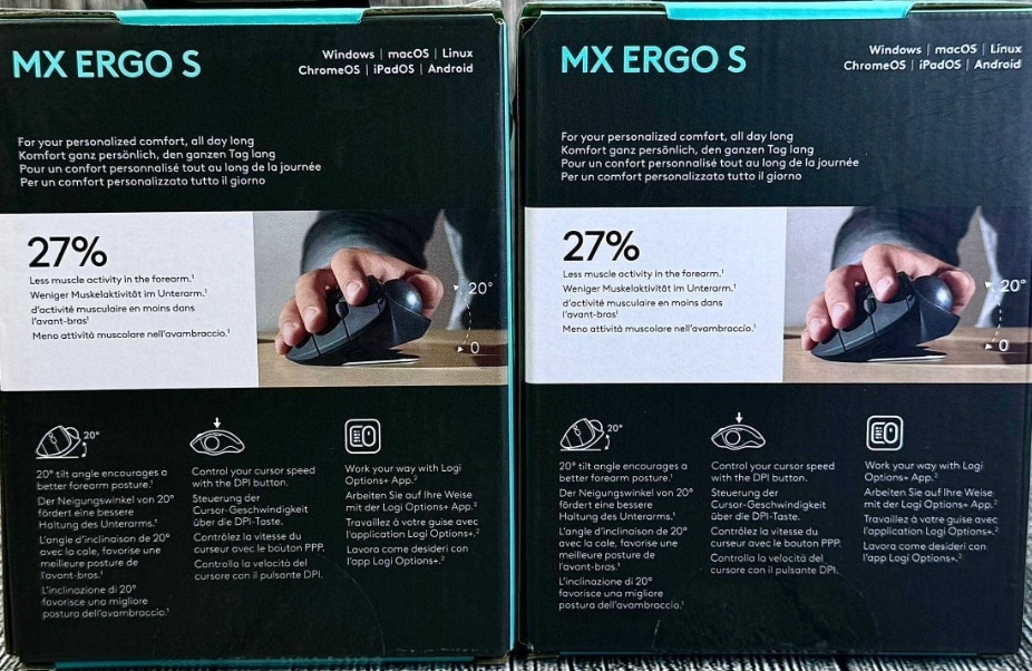 Logitech MX Ergo S Graphite. Харьков - изображение 6