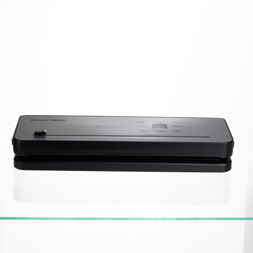 Вакууматор побутовий сенсорний для сухих і вологих продуктів 120 Вт із вбудованим різаком пакувальник вакуумний Сріблястий HP-11-29G Коломия - фото 8