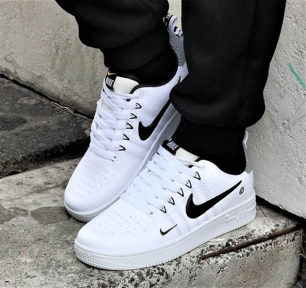 Кроссовки Nike Force Белые Женские Форсы Найк (размеры: 40,41,42,43) Днепр - изображение 9