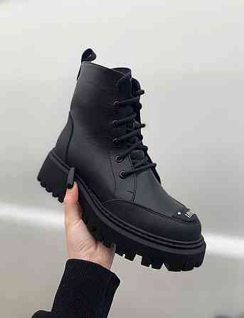 Черевики жіночі Steffe 25125 чорні (зима, шкіра натуральна) (6117) 39 Коломия