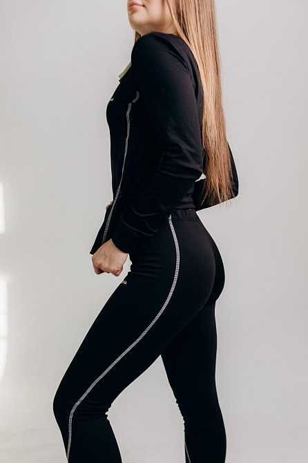 Комплект жіночої термобілизни  Columbia на флісі чорна жіноча термобілизна  Columbia WAR Львів - фото 8