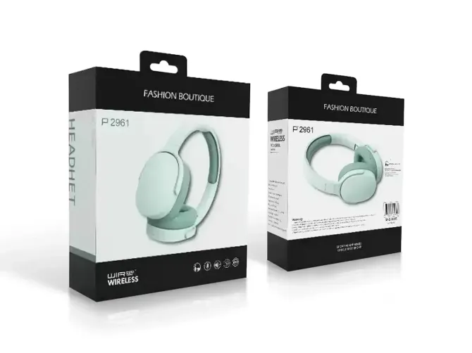 Накладные наушники Bluetooth P2961 mini-jack 3.5 мм - mini-jack 3.5 мм, 10 часов работы,поддержка ка Киев - изображение 3